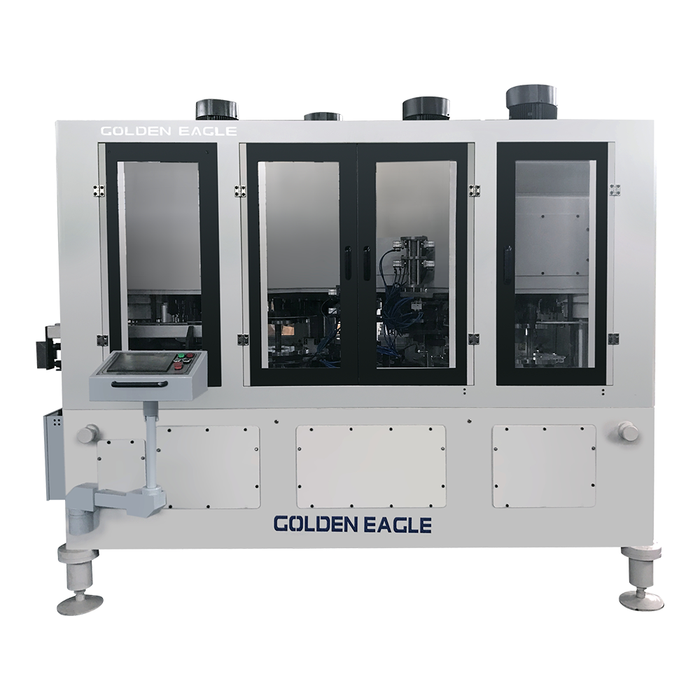 Necking Flanging Beading Seaming Four station Can Making Machine